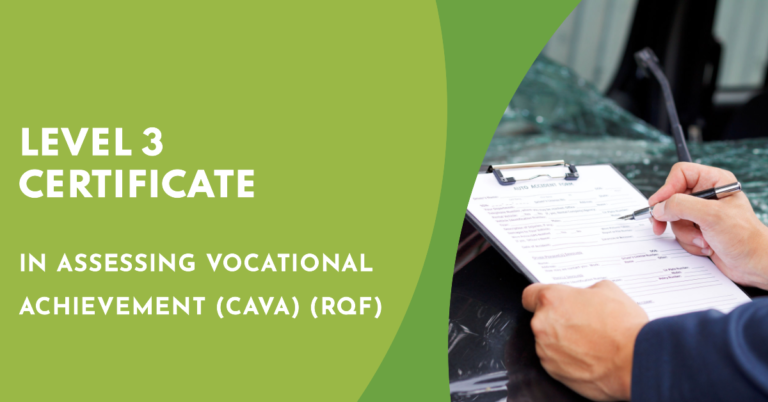 Highfield – Level 3 Certificate in Assessing Vocational Achievement (RQF)